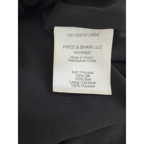 VERONICA BEARD Dark Victorian Floral Ruched Smocked Silk Mini Dress Size 0 - Picture 7 of 8